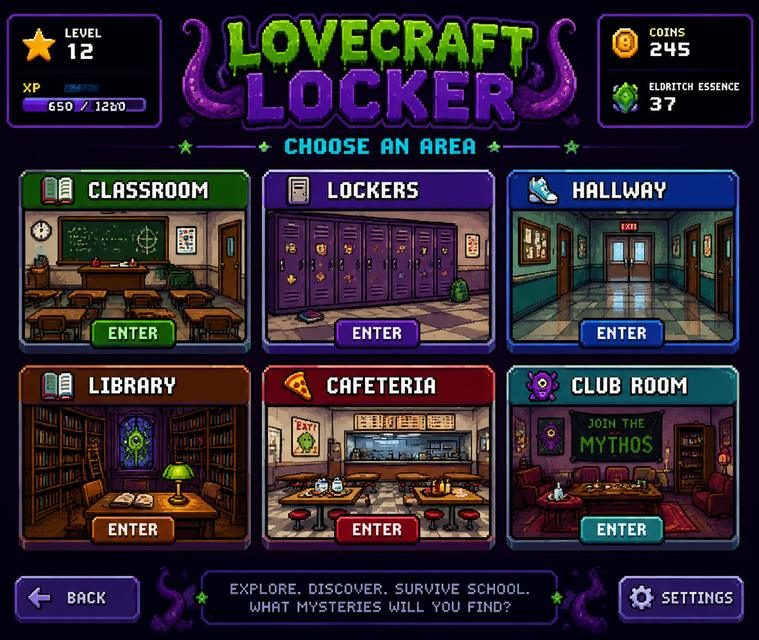 Lovecraft Locker 角色养成 页面配图 8