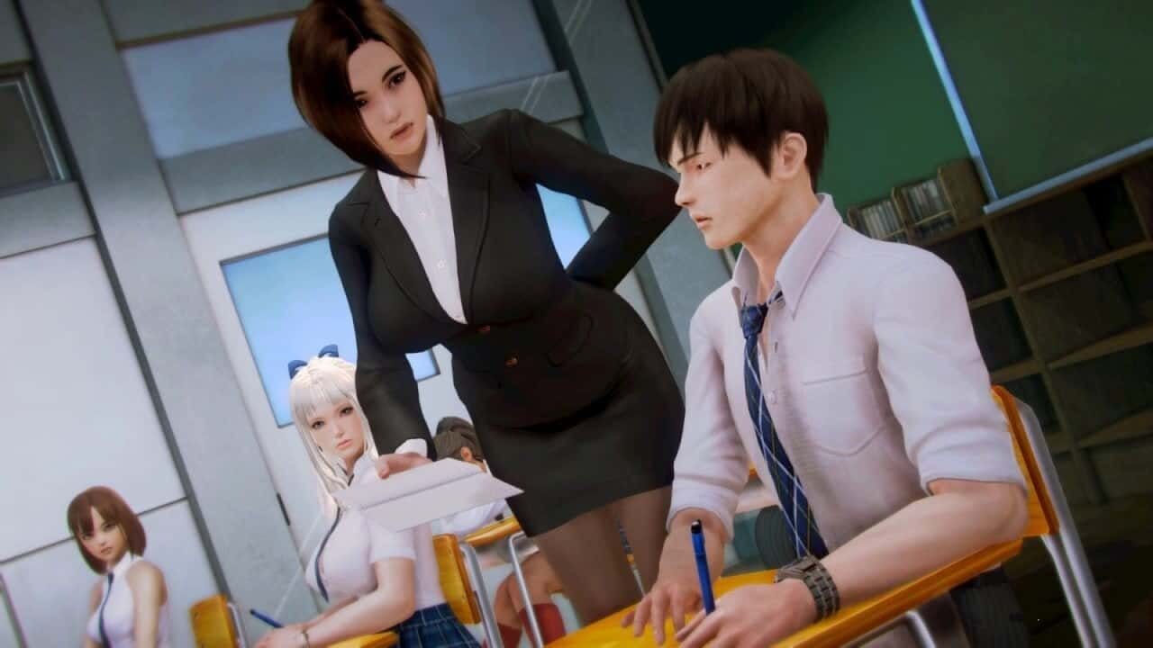 二次元老婆学院_Waifu Academy 探索场景 内容截图 8