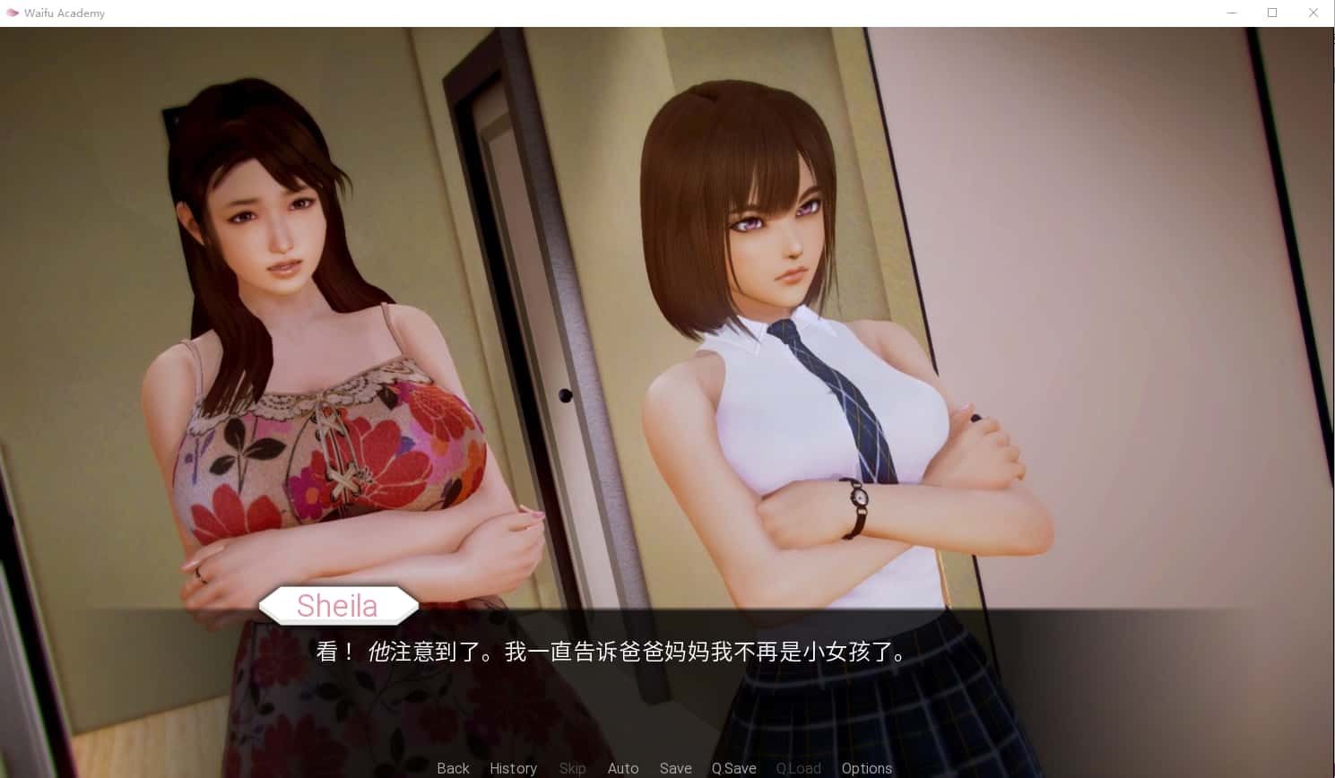 二次元老婆学院_Waifu Academy 操作界面 资料图 4