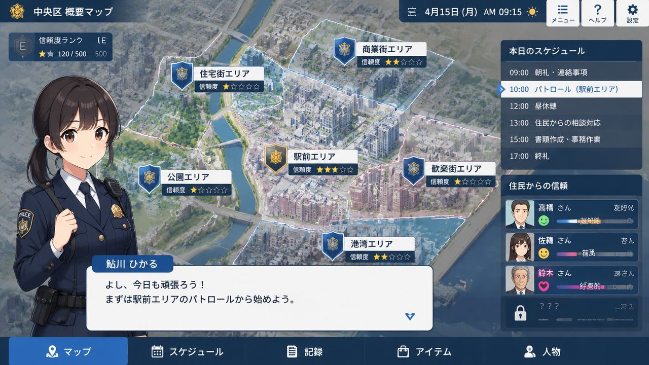 极道无赖EX 女警鮎川光 探索场景 页面配图 7