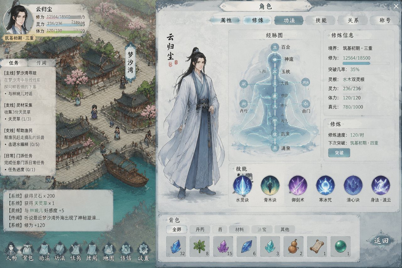 谪仙索欢录 体验版攻略 展示图 7