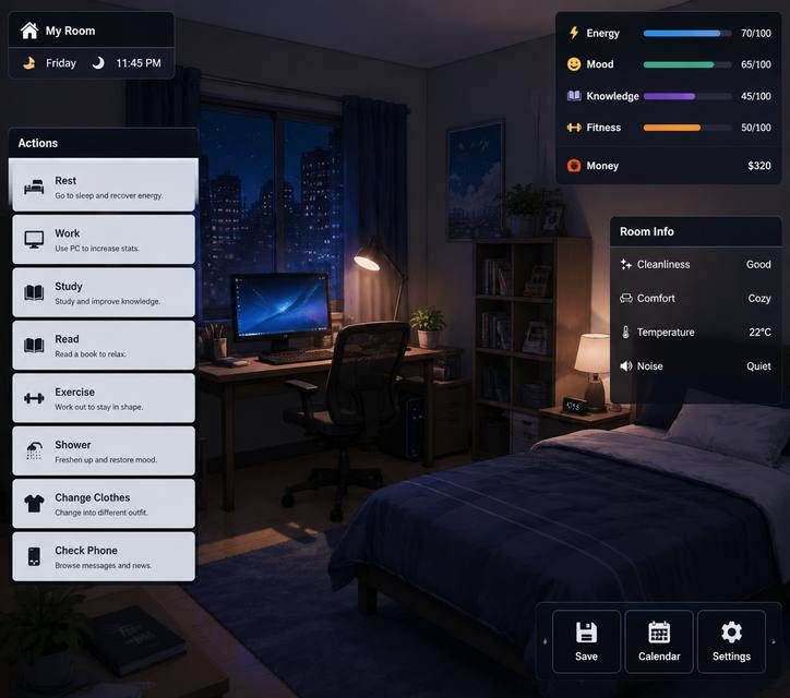 ROOM 日系SLG 玩法截图 3