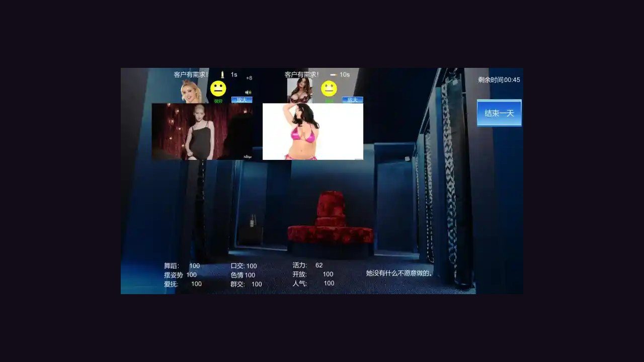 维纳斯脱衣舞俱乐部 长期经营 玩法截图 2