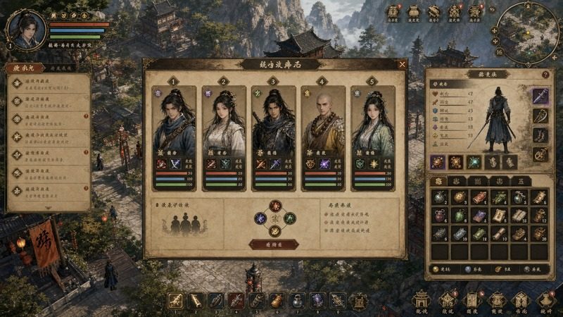 金庸群侠传5爱与死仙狐MOD六周年 章节事件 实机截图 5