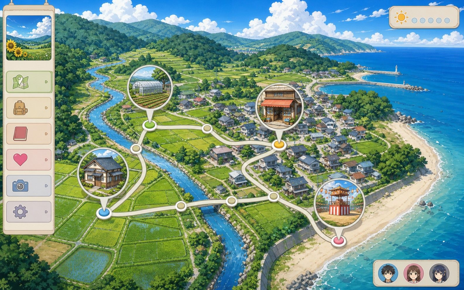 妻中蜜123番外合集 SLG养成 画面 2