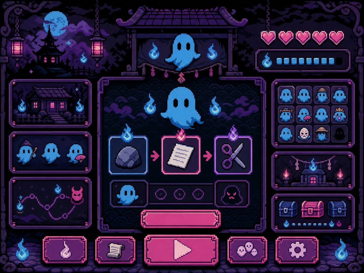 色情猜拳GHOST篇 操作界面 资料图 4