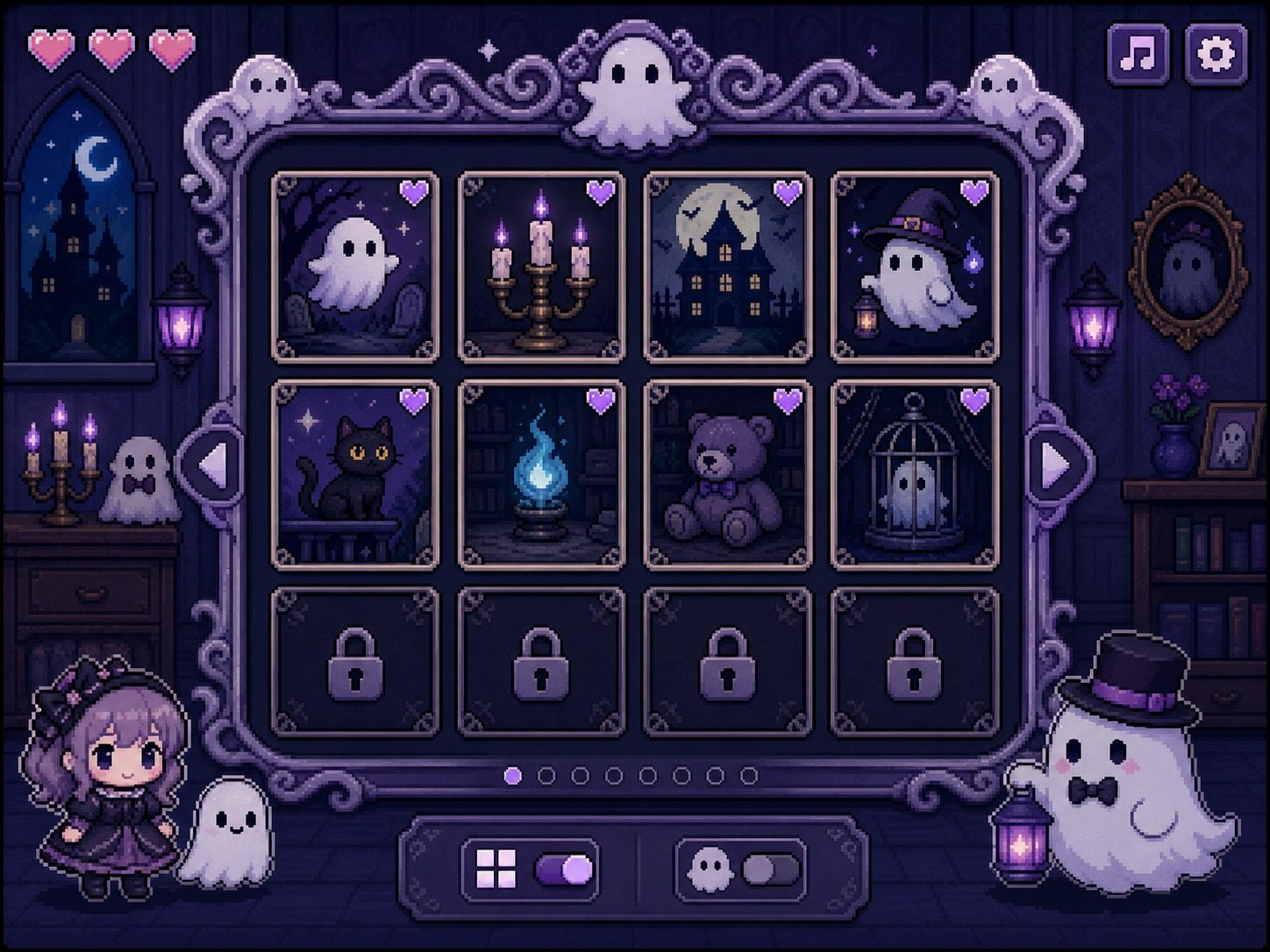 色情猜拳GHOST篇 探索场景 演示图 1