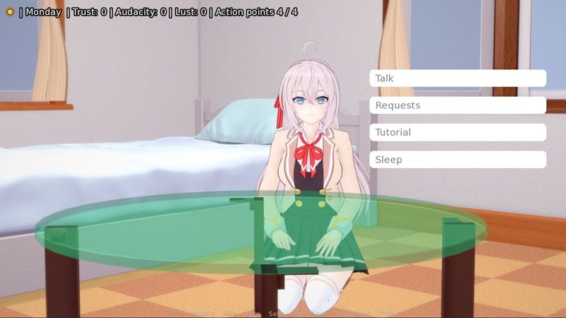 与阿尔雅一起生活 Living With Alya 版 互动养成 内容截图 1